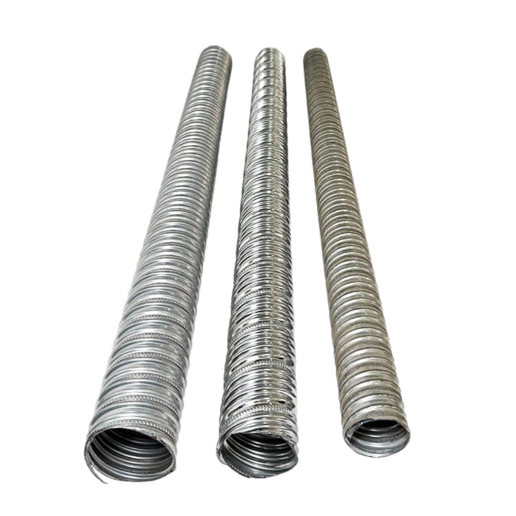 Tubo de argamassa em espiral para sistemas de concreto protendido